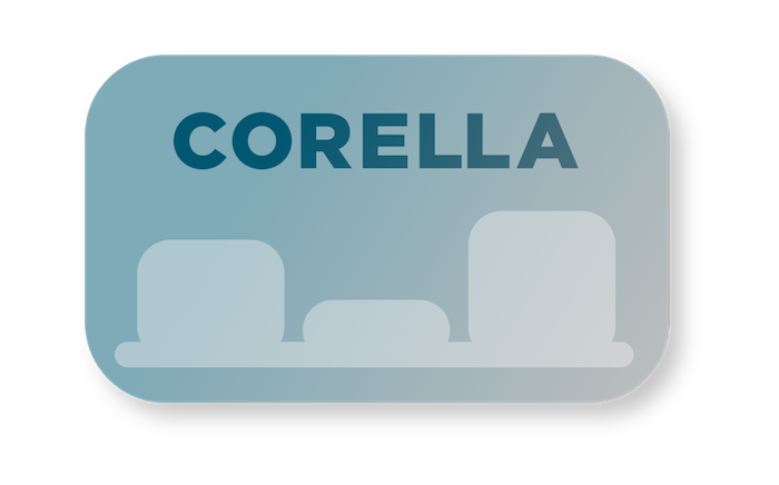 Corella screenshots from slowcode